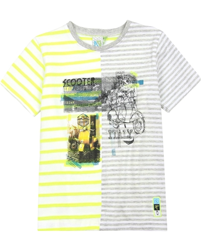 Nano Boys Striped T-shirt with Print