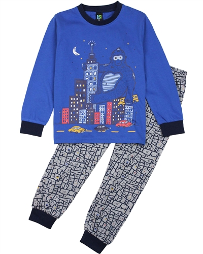 Nano Boys Pyjamas with City Graphic