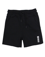NanoBoys Basic Terry Fleece Bermuda Shorts in Black