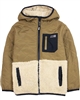 Nano Boys Sherpa Fleece and Quilted Hooded Cardigan