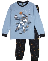 Nano Boys Two-piece Pyjamas Set with Space Graphic