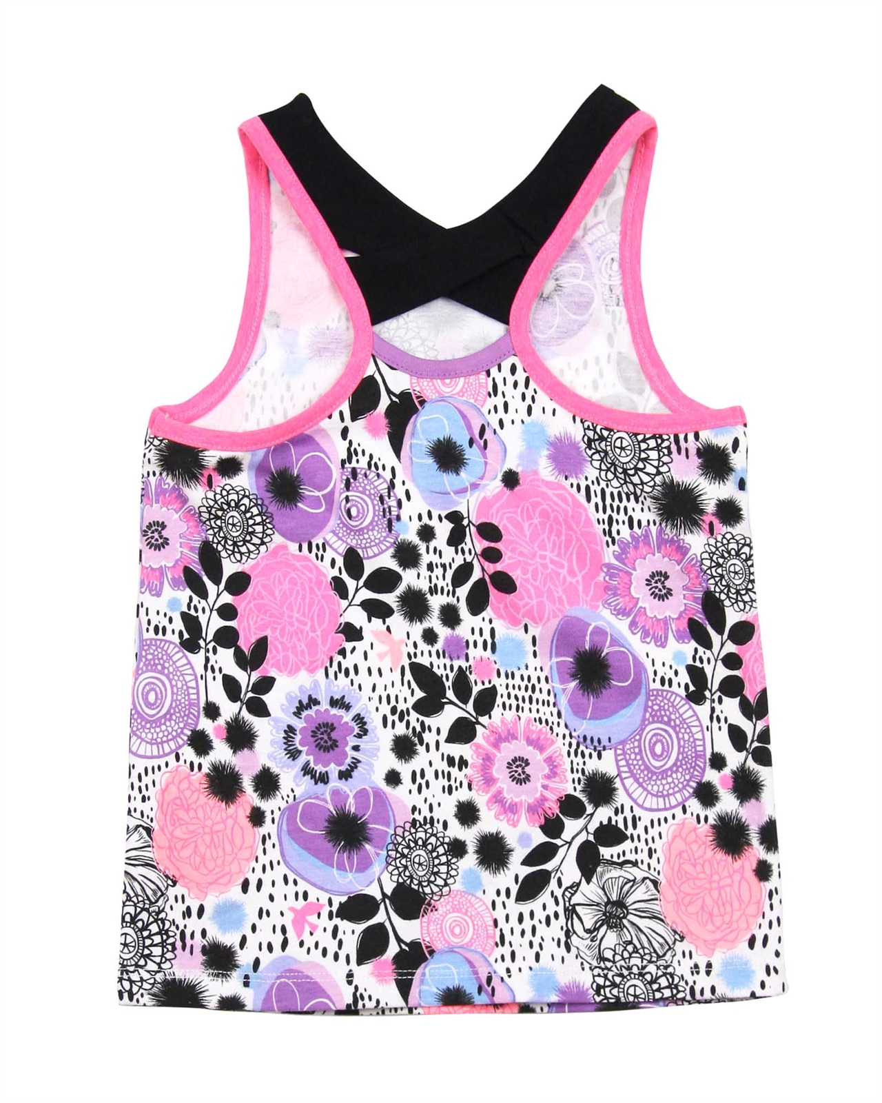 Nano Grils Tank Top in All-over Floral Print