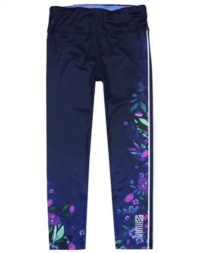 Nano Athletic Leggings with Floral Print