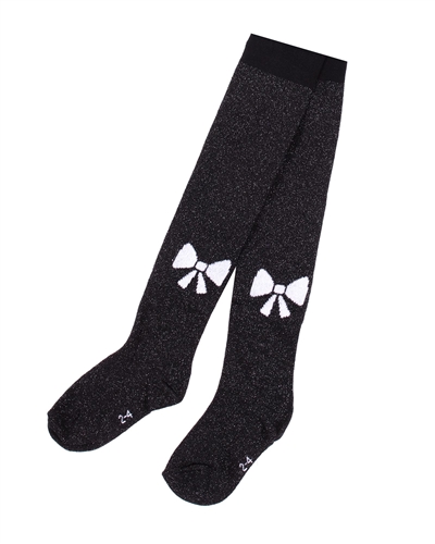 Nano Sparkly Tights with Bows