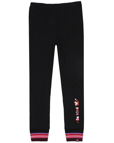 Nano Girls Leggings with Striped Bottoms