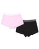 Nano Girls Two-pack Boxers in Pink/Black