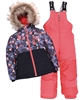 Nano Girls Mount Ratz Snowsuit with Leaves Print Jacket