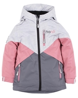 Nano Girls Colour-block Hooded Rain Jacket
