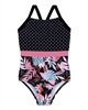 Nano Girls One-piece Swimsuit in Polka Dot and Print