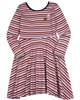Nano Girls Striped Rib Jersey Dress