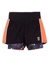 Nano Girls Two-in-one Athletic Shorts