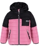 Nano Girls Transitional Quilted Jacket in Pink/Black