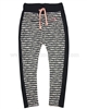 Nono Printed Sweatpants with Side Stripes