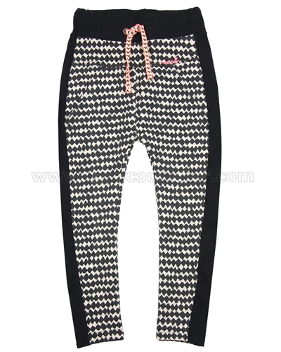 Nono Printed Sweatpants with Side Stripes