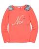 Nono T-shirt with Furry Shoulder Tops