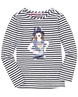Nono Striped T-shirt with Girl
