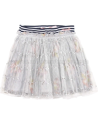 Nono Tulle Skirt with Printed Underlay