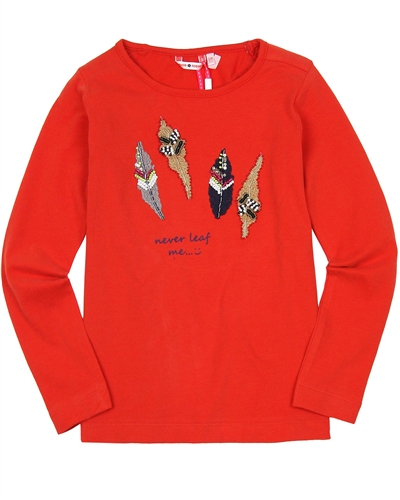 Nono T-shirt with Feather Artwork