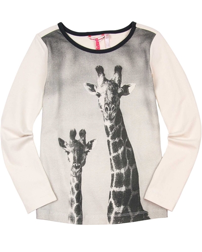 Nono T-shirt with Giraffe Print
