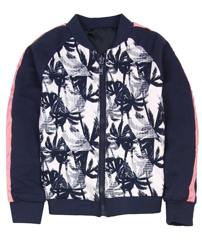 Nono Bomber Jacket in Palm Print