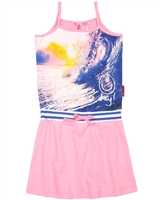 Nono Beach Dress with Ocean Print