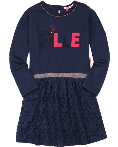 Nono Dress with Lace Skirt