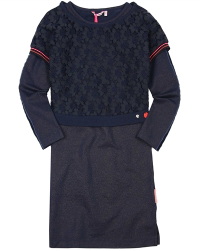Nono Two-in-one Sparkle Jersey Dress and Top