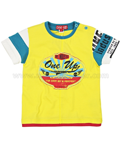 ONE UP by Eliane et Lena Boys' T-shirt Pingpong