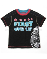 ONE UP by Eliane et Lena Boys' T-shirt Cyclisme
