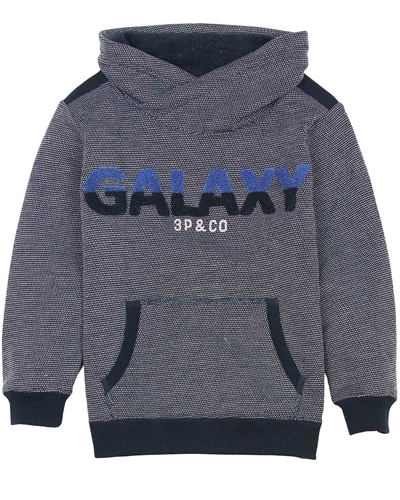 3Pommes Boy's Sweatshirt with Shawl Collar