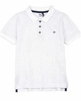 3Pommes Boy's Dotted Polo Label Vip