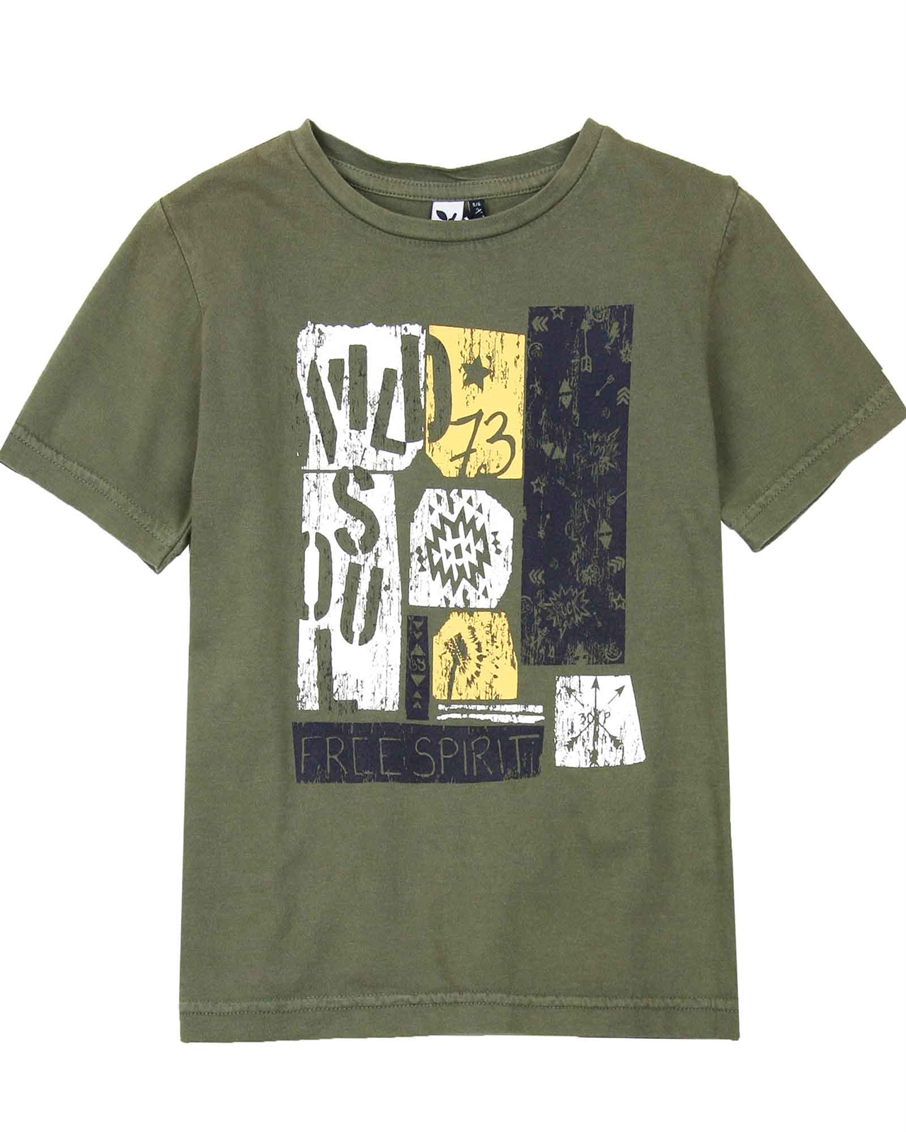 3Pommes Boy's T-shirt with Print Wild Soul - 3Pommes - 3Pommes Summer 2019