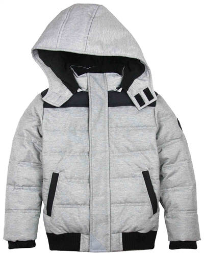 3Pommes Boys Quilted Winter Bomber Jacket