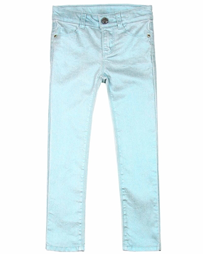 3Pommes Shiny Coated Jeans