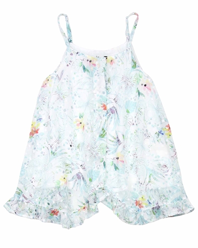 3Pommes Embroidered Voile Camisole