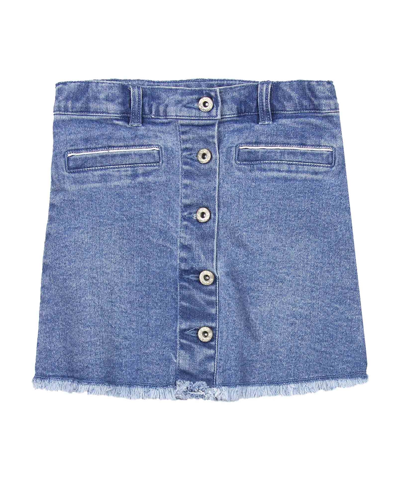 3Pommes Button Front Denim Mini Skirt - 3Pommes - 3Pommes Spring/Summer ...
