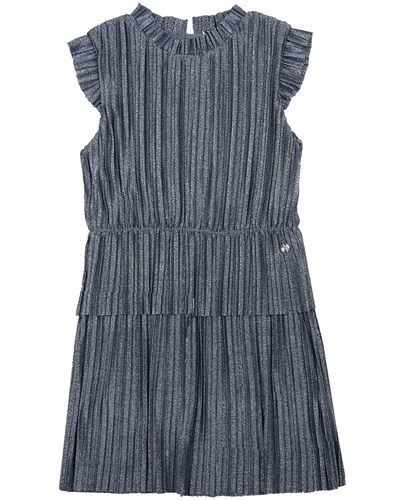 3Pommes Girls Shiny Plisse Dress