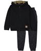 Quimby Boys Hooded Sweatshirt and Pants in Black