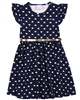 Quimby Girls Dress in Hearts Print