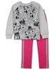 Quimby Girls Sweatshirt in Panda Print and Leggings Set