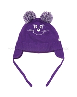 s.Oliver Baby Girls Hat with Pompoms