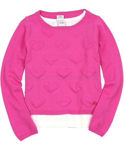 s.Oliver Girls'  Sweater with a Top