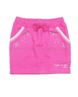 s.Oliver Girls' Sweatshirt Mini Skirt with Gemstones