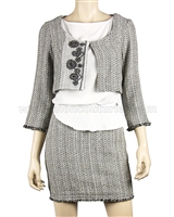 SISTE'S Women's Chanel-style Jacket, Sizes S-L