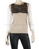 Siste's Women's Sweater with Lace