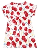 Tuc Tuc Little Girl's Jersey Dress in Apple Print