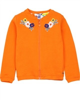 Tuc Tuc Little Girl's Cardigan with Floral Embroidery