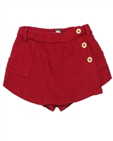 Tuc Tuc Little Girls Wrap Skort Shorts