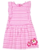 Tuc Tuc Little Girl's Check Dress with Flowers