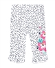 Tuc Tuc Little Girls Capri Leggings in Spot and Floral Print